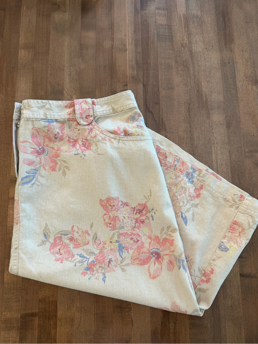 Vintage Pendleton Floral Skirt